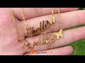 Personalisierte Kette Name #geschenk #geschenke #geschenkideen