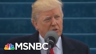 Donald Trump Vows End To 'American Carnage' | Rachel Maddow | MSNBC
