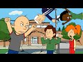 Classic Caillou Vandalizes His School/Sent To Mongolia