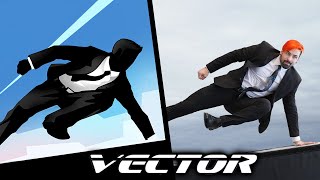 All Vector Tricks IN REAL LIFE (Parkour Game)
