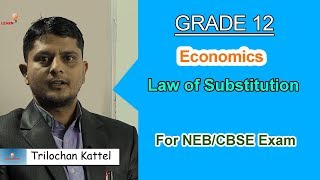 Law of Substitution | Economics | NEB | CBSE Exam | Learn24nepal | NiceTVHD