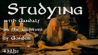 MIDDLE EARTH MUSICAL SOUND  |  Studying With Gandalf | 432Hz