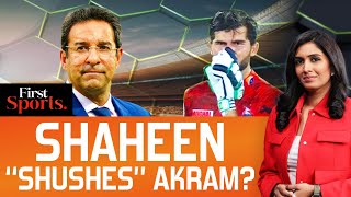 Afridi's "Shush" Celebration Sparks Controversy, A dig at Akram? | First Sports With Rupha Ramani