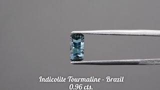 Beautiful Indigo Blue Brazilian Indicolite Tourmaline Tourmaline Gemstone from KGC