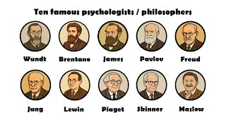 Ten Famous Psychologists