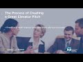 The Elevator Pitch
