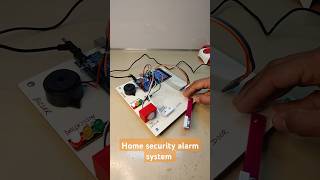 Home security alarm system using PIR sensor and Arduino