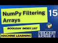 Filter Array | Array Filter | Numpy Array | Numpy Tutorial