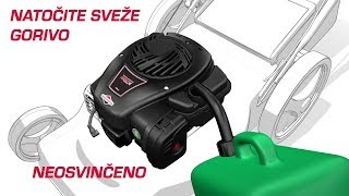 Prvi zagon vašega Briggs \u0026 Stratton 450E motorja