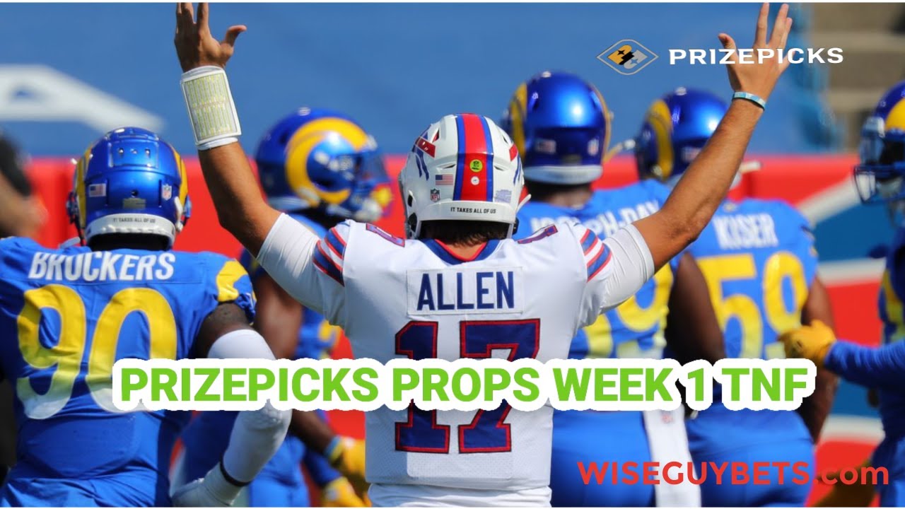 PRIZEPICKS NFL WEEK 1 THURSDAY NIGHT FOOTBALL BEST PROPS TO TARGET ...