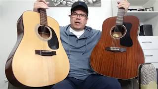 Guild D125 vs S Yairi YDT-18  Acoustic Guitars Comparison (Perfect by Ed Sheeran Fingerstyle Cover)