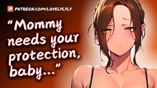 🧡Comforting Mommy Through The Scary Thunderstorm ⛈️ Reversed Comfort | ASMR Roleplay