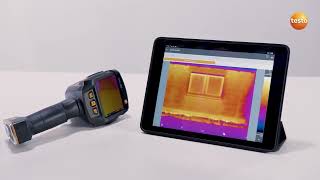 The testo Thermography App for thermal imagers from Testo