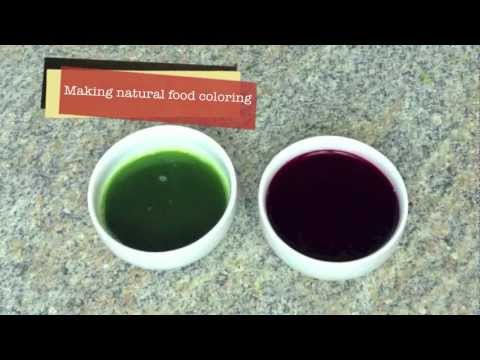 How to make natural food coloring How to make natural food coloring
