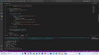 python vending machine code
