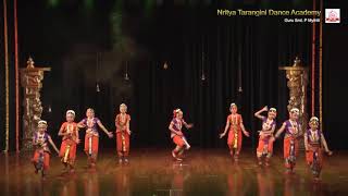 Nrityatarangini dance Academy students performing Devamanohari Jatiswaram