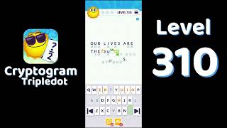 Cryptogram Tripledot Level 310 Answer | SolutionGuruji
