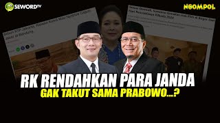 Begawan: RIDWAN KAMIL BIKIN BLUNDER SOAL JANDA, WAAAH.. SIAP-SIAP GAGAL JADI GUBERNUR NIH? #823