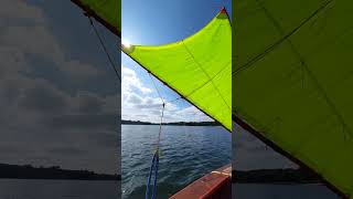 Sailing upwind (2×CC; 4.9+1.0 m2); Pile Lake, Poland 🇵🇱