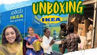 IKEA unboxing 🎁 & Appa Amma du full jagla | Dhanushree