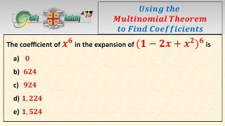 How to Use the Multinomial Theorem to Find Expansion Coefficients