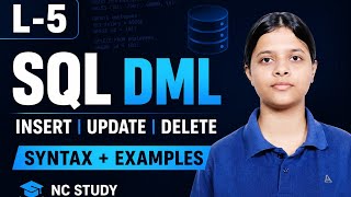 SQL DML in One Video | INSERT, UPDATE & DELETE Explained with Examples 🔥