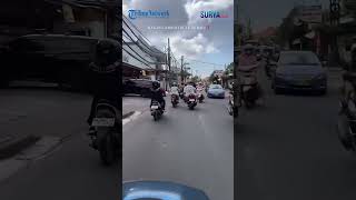 Aksi Seorang WNA yang Ugal-ugalan di Jalan, Bahayakan Pengendara Lain!