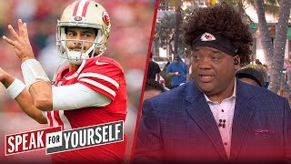 Jimmy G has got to throw 200+ yards to beat Chiefs — Whitlock | SPEAK FOR YOURSELF | LIVE FROM MIAMI