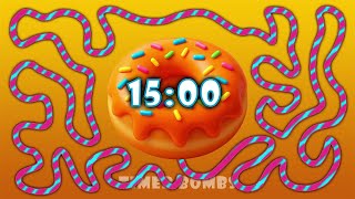 15 Minute Cartoon Donut Timer Bomb