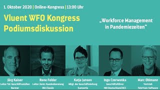 Vluent WFO Kongress Podiumsdiskussion 2020