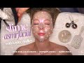 ASMR Facial | Pearl Face Mask, Hair Play, & Massage on Kaylee Dudley