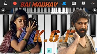 KGF Mother BGM 🎹 #yash #Kgf #srindhisherty #piano #ravibasur