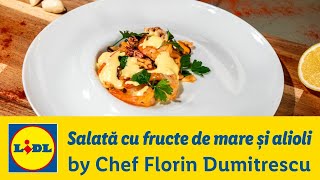 Salata cu fructe de mare si alioli • Gateste cu Chef Florin Dumitrescu