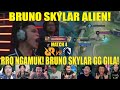 BRUNO SKYLAR ALIEN! Reaction Streamer RRQ VS LIQUID ID GAME 4 MPL SEASON 14