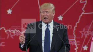 CPAC:TRUMP-DON'T SEE JEB BUSH WINNING