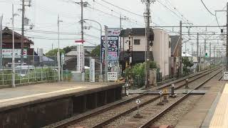 山陽5000系1次車(5012F)直通特急阪神大阪梅田行き　中八木駅通過