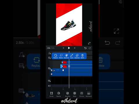 Edit shoe advertisement in VN Video Editor – Tutorial #shorts