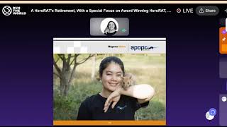 A HeroRAT's Retirement, With a Special Focus on Award Winning HeroRAT, Magawa with Lily Shallom