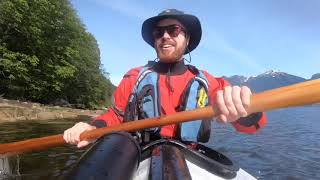 Solo camp with Oru Kayak - Howe Sound, BC