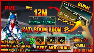 ONCE HUMAN 12M+ DPS KVD BOOM BOOM🔥 BURN BUILD \u0026 MODS FOR KVD LMG WEAPON SHRAPNEL BUILD ONCE HUMAN