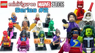 LEGO Marvel Collectible Minifigures Series 2 CMF (Moon Knight, She Hulk, Hawkeye & Ms. Marvel)