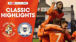 JAMES COLLINS HAT-TRICK 🔥 | Luton Town 4-0 Peterborough United | Classic Highlights