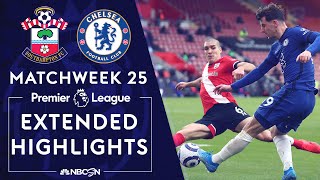Southampton v. Chelsea | PREMIER LEAGUE HIGHLIGHTS | 2/20/2021 | NBC Sports