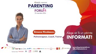 Despre iubire și intimitate la conferința PARENTING FORUM, Ediția I