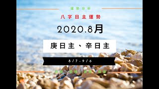 2020.8月八字日主運勢分析，庚日主、辛日主 8/7-9/6 | 林子玄