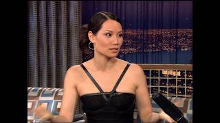 Lucy Liu Learned Samurai Sword Fighting from Sonny Chiba | Late Night with Conan O’Brien