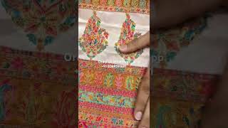 Banarasi Modal Satin Meenakari Jaal | Order on WhatsApp +91 8369591691