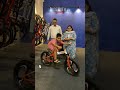 happy customer from ahmedabad bmw x6 mini bicycle for kids imported foldable cycle shorts