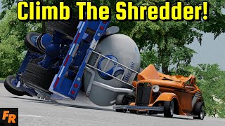 Climb The Shredder! - BeamNG Drive