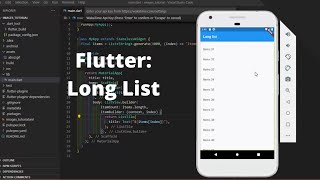 Flutter Long List: ListView Tutorial